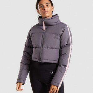 Gymshark Cropped Puffer Jacket